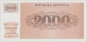 Slovenia 2000 Tolarjev, ND, AA 86000881, Unissued, P9A, BNB BNP201a, UNC

Estimate: 200-300