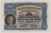 Switzerland 100 Franken, 23.3.1944, 12Y 059695, P35r, BNB B315r, F/VF

Estimate: 70-50