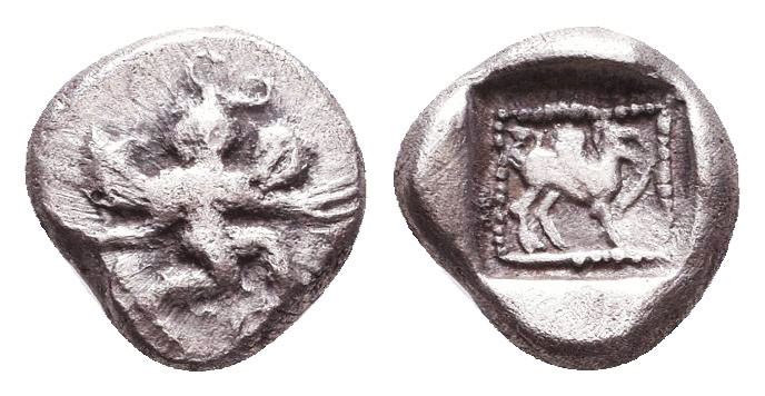 CARIA, Kaunos. Circa 490-470 BC. AR
Reference:
Condition: Very Fine

Weight:...