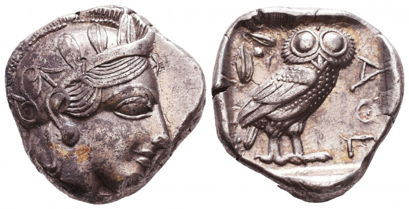 ATTICA, Athens. Circa 449-420 AD. AR Tetradrachm
Reference:
Condition: Very Fi...