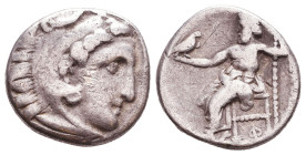 Kings of Macedon. Alexander III. "the Great" (336-323 BC). AR Drachm
Reference:
Condition: Very Fine

Weight: 4,1 gr
Diameter: 16,5 mm
