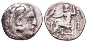 Kings of Macedon. Alexander III. "the Great" (336-323 BC). AR Drachm
Reference:
Condition: Very Fine

Weight: 3,9 gr
Diameter: 18,2 mm