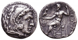 Kings of Macedon. Alexander III. "the Great" (336-323 BC). AR Drachm
Reference:
Condition: Very Fine

Weight: 3,5 gr
Diameter: 19,6 mm