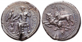 Cilicia, Tarsos AR Stater.Cilicia. Mazaios, satrap. 361/0-334 BC.
Reference:
Condition: Very Fine

Weight: 10,8 gr
Diameter: 26,3 mm