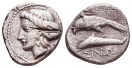 PAPHLAGONIA, Sinope. Circa 328-325 BC. AR Drachm 
Reference:
Condition: Very Fine

Weight: 5,8 gr
Diameter: 19,3 mm