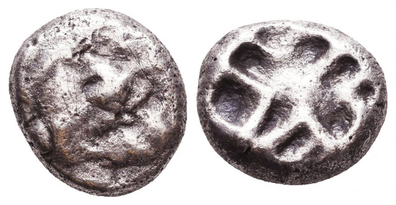 Mysia, Parion AR Drachm. Circa 550-520 BC.
Reference:
Condition: Very Fine

...