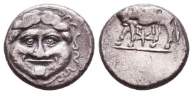 MYSIA, Parion. 4th century BC. AR Hemidrachm
Reference:
Condition: Very Fine

Weight: 2,2 gr
Diameter: 13,2 mm