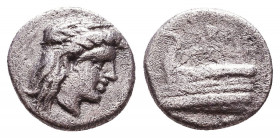 Kios AR Hemidrachm, c. 350-300 BC
Reference:
Condition: Very Fine

Weight: 1 gr
Diameter: 10,3 mm