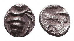 IONIA, Ephesos. Circa 550-500 BC. AR Obol.
Reference:
Condition: Very Fine

Weight: 0,1 gr
Diameter: 5,3 mm
