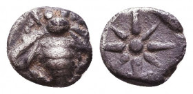 IONIA, Ephesos. Circa 550-500 BC. AR Obol.
Reference:
Condition: Very Fine

Weight: 0,4 gr
Diameter: 7,7 mm