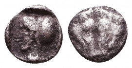 Greek Obol, Ca. 350-300 BC. AR.
Reference:
Condition: Very Fine

Weight: 0,3 gr
Diameter: 7,1 mm