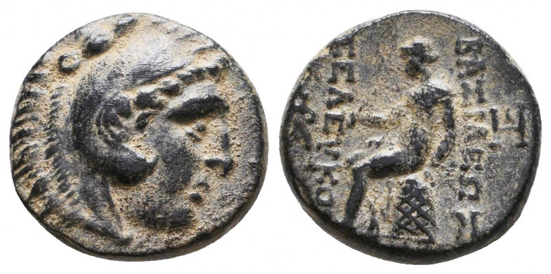 SELEUKID KINGS of SYRIA. Seleukos II Kallinikos. 246-225 BC. Æ. Sardes mint. Hea...