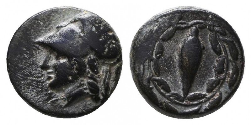 Elaia , Aeolis.Ae c. mid 4th to mid 3rd Century BC.
Reference:
Condition: Very...