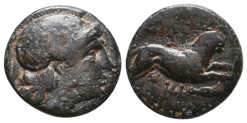 Lysimachia, Thrace, 309-220 BC. AE
Reference:
Condition: Very Fine

Weight: ...