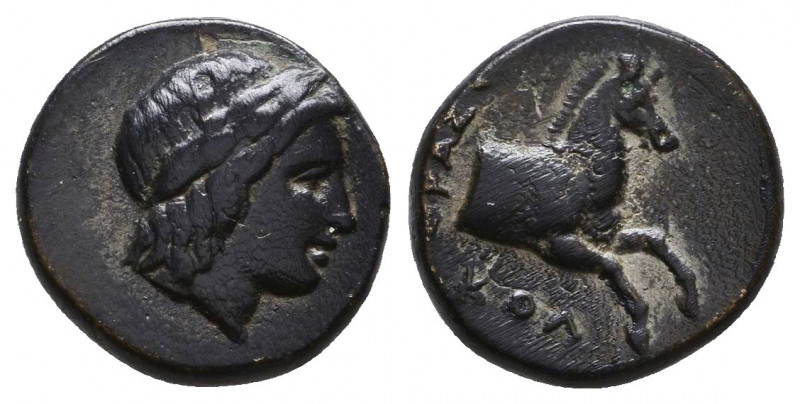 KOLOPHON. Ionia. Ca.330-280 B.C. Ae
Reference:
Condition: Very Fine

Weight:...