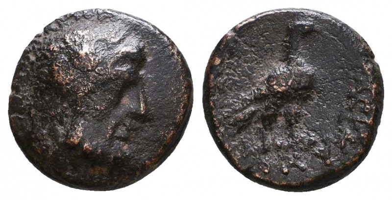 Greek Coins. Ae (Circa 1st-3rd centuries BC).
Reference:
Condition: Very Fine...