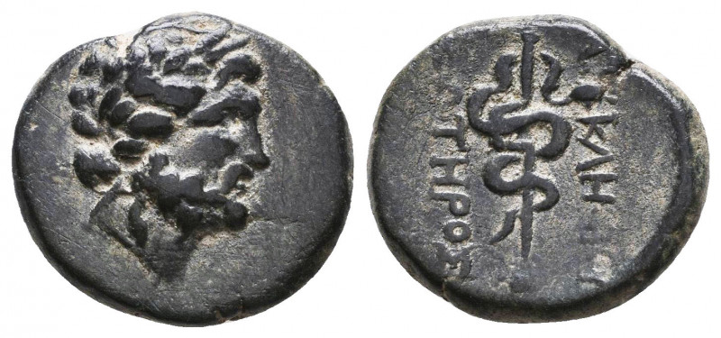 MYSIA, Pergamon. Ca. 200-113 B.C. AE
Reference:
Condition: Very Fine

Weight...