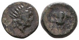 CARIA. Rhodes. Ae (Circa 88 BC).
Reference:
Condition: Very Fine

Weight: 3,6 gr
Diameter: 14,7 mm
