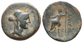 CILICIA, Adana. 164 BC and later. Æ
Reference:
Condition: Very Fine

Weight: 7,2 gr
Diameter: 21,2 mm