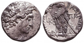 SELEUKID KINGDOM. 2nd - 1st Century . Ar.
Reference:
Condition: Very Fine

Weight: 13,7 gr
Diameter: 24 mm