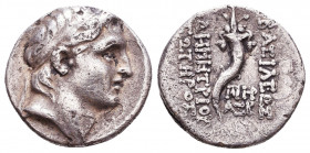 SELEUKID KINGDOM. 2nd - 1st Century . Ar.
Reference:
Condition: Very Fine

Weight: 3,9 gr
Diameter: 16,8 mm