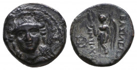 SELEUKID KINGDOM. 2nd - 1st Century . Ae.
Reference:
Condition: Very Fine

Weight: 2,5 gr
Diameter: 13,9 mm