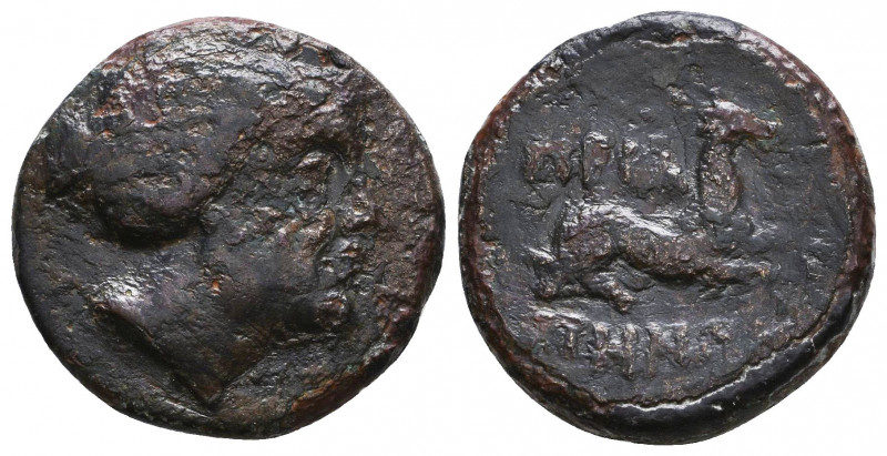 Thrace, Perinthos Æ . Circa 217-200 BC.
Reference:
Condition: Very Fine

Wei...