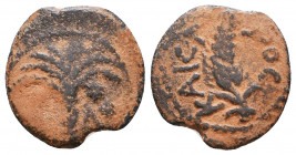 JUDAEA. First Jewish War. 66-70 CE. Æ Prutah
Reference:
Condition: Very Fine

Weight: 1,8 gr
Diameter: 15,4 mm