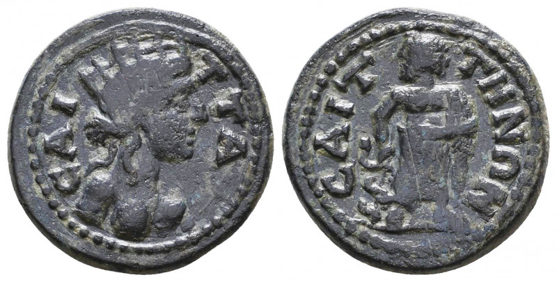 Pseudo-autonomous issue. Ae, 1st century AD.
Reference:
Condition: Very Fine
...