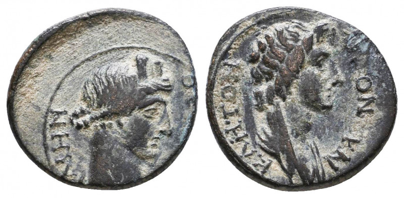 Pseudo-autonomous issue. Ae, 1st century AD.
Reference:
Condition: Very Fine
...