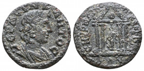 Pseudo-autonomous issue. Ae, 1st century AD.
Reference:
Condition: Very Fine

Weight: 4,4 gr
Diameter: 20,7 mm