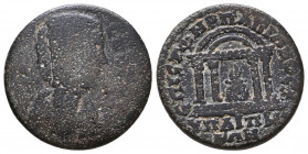hadrian. AD 117-138. AR Cistophorus. Unidentified Mint in Asia Minor. Restitution issue struck under Hadrian, after AD 128. IMP CAESAR AVGVSTVS, bare ...