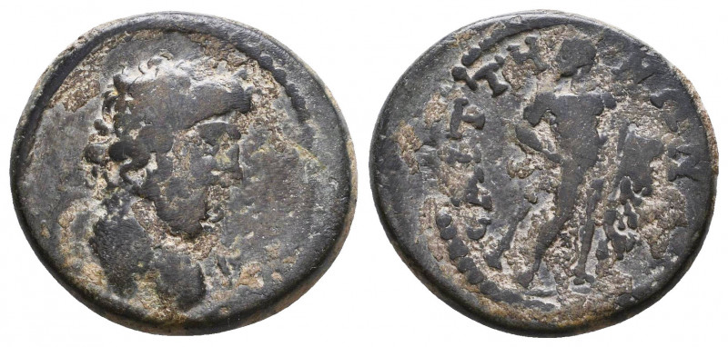 Pseudo-autonomous issue. Ae, 1st century AD.
Reference:
Condition: Very Fine
...