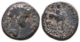 Phrygia, Nero. A.D. 54-68. Æ
Reference:
Condition: Very Fine

Weight: 4,4 gr
Diameter: 17,6 mm