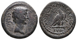 Augustus as Caesar 27BC-14 AD. Ae
Reference:
Condition: Very Fine

Weight: 6,2 gr
Diameter: 20,6 mm