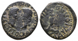 LYCAONIA. Eikonion. Titus as caesar(69-79). Ae.
Reference:
Condition: Very Fine

Weight: 5,4 gr
Diameter: 19,8 mm