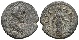 Pamphylia. Perge. Volusian AD 251-253. Ae.
Reference:
Condition: Very Fine

Weight: 5,3 gr
Diameter: 23 mm