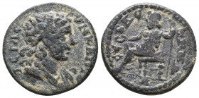 Pseudo-autonomous issue. Æ, 1st century AD.
Reference:
Condition: Very Fine

Weight: 5,9 gr
Diameter: 22,7 mm