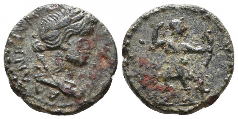 Pseudo-autonomous issue. Æ, 1st century AD.
Reference:
Condition: Very Fine
...