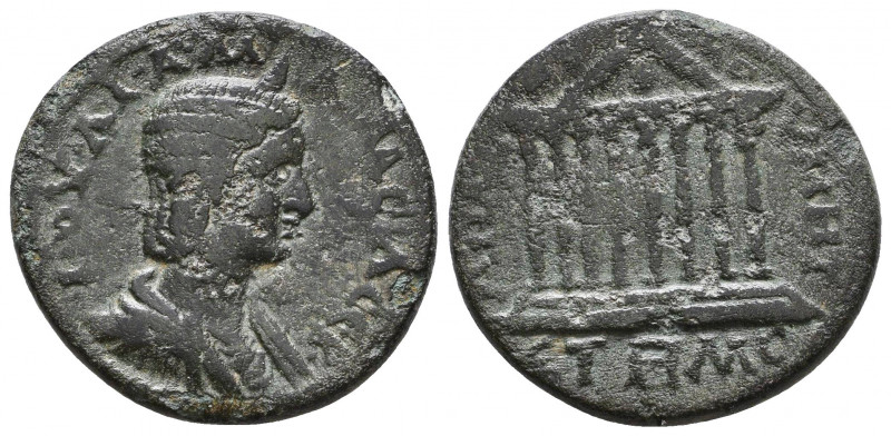 CILICIA, Anazarbus. Julia Maesa, grandmother of Elagabalus and Severus Alexander...