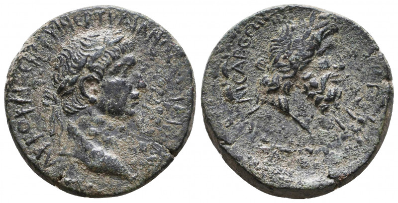 CILICIA, Anazarbus. Trajan. 98-117 AD. Æ
Reference:
Condition: Very Fine

We...