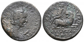 Cilicia. Anazarbos. Herennia Etruscilla, wife of Decius AD 249-251. Ae
Reference:
Condition: Very Fine

Weight: 15,8 gr
Diameter: 28 mm