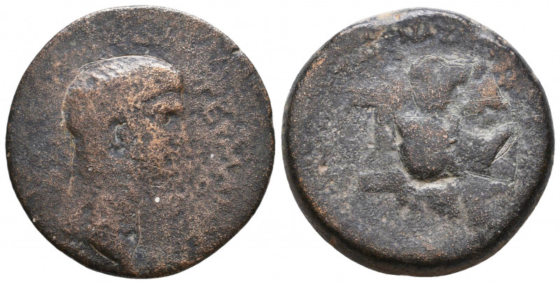 CILICIA, Anazarbus. Germanicus. Caesar, 15 BC-AD 19. Æ
Reference:
Condition: V...