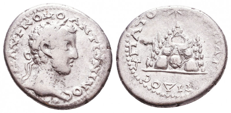 Commodus AR Didrachm of Caesarea, Cappadocia. 
Reference:
Condition: Very Fine...