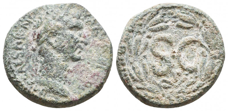 Nerva (96-98). Seleucis and Pieria, Antioch. Æ 
Reference:
Condition: Very Fin...