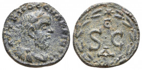 Macrinus (217-218) Antiochia ad Orontem. AE.
Reference:
Condition: Very Fine

Weight: 3,8 gr
Diameter: 18,9 mm