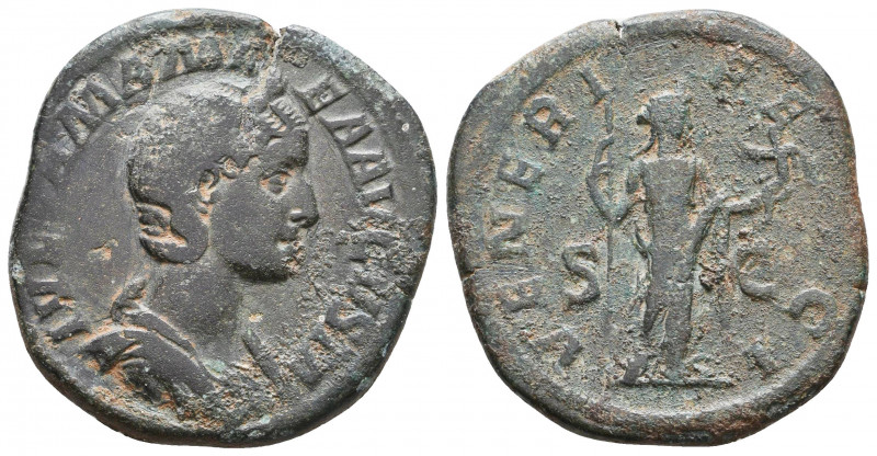 Julia Mamaea. Augusta, A.D. 222-235. Æ sestertius 
Reference:
Condition: Very ...