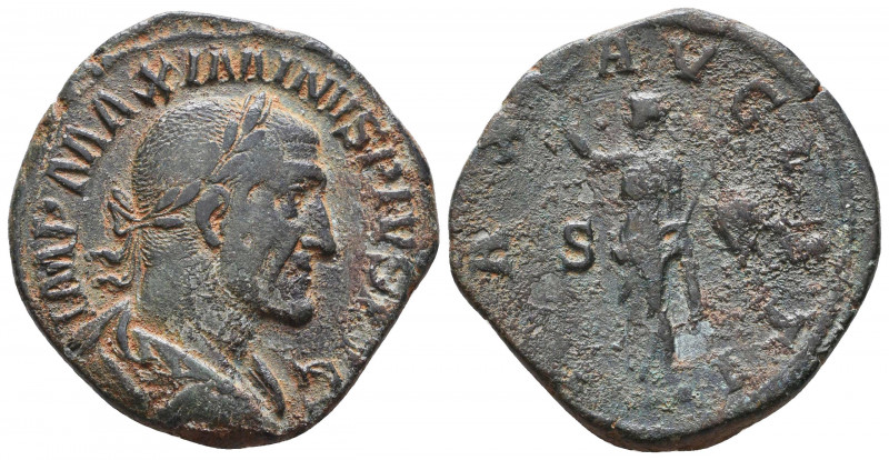 MAXIMINUS I, 235-238 AD. Æ Sestertius 
Reference:
Condition: Very Fine

Weig...