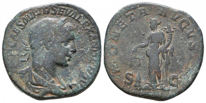 Severus Alexander. A.D. 222-235. AE sestertius
Reference:
Condition: Very Fine...