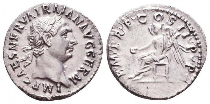 Trajan. A.D. 98-117. AR denarius
Reference:
Condition: Very Fine

Weight: 3,...